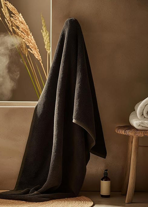 SALBAKOS 100% Turkish Cotton Jumbo Bath Sheet Towel