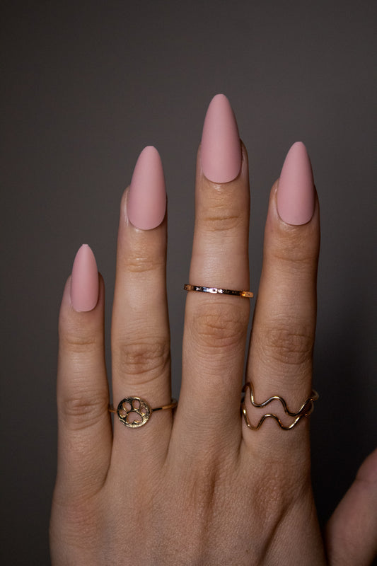 24pcs Long Stiletto Press On Nails