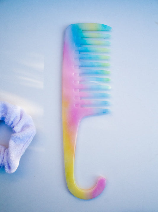 Microfiber Scrunchie & Comb Set