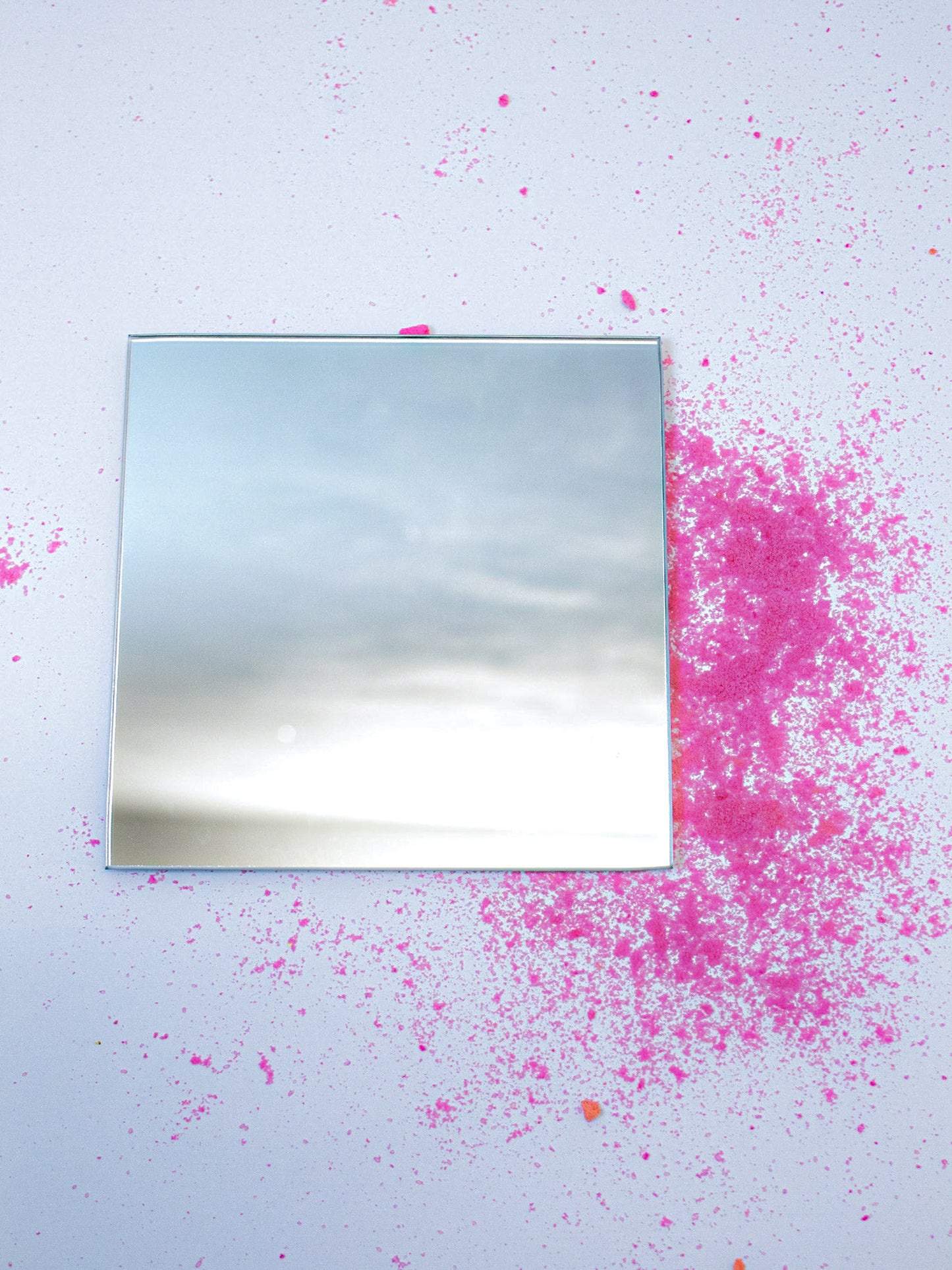 Square Mirror Plate