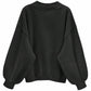 Elegant V-Neck Oversized Pullover – Effortless Style Meets Ultimate Comfort
