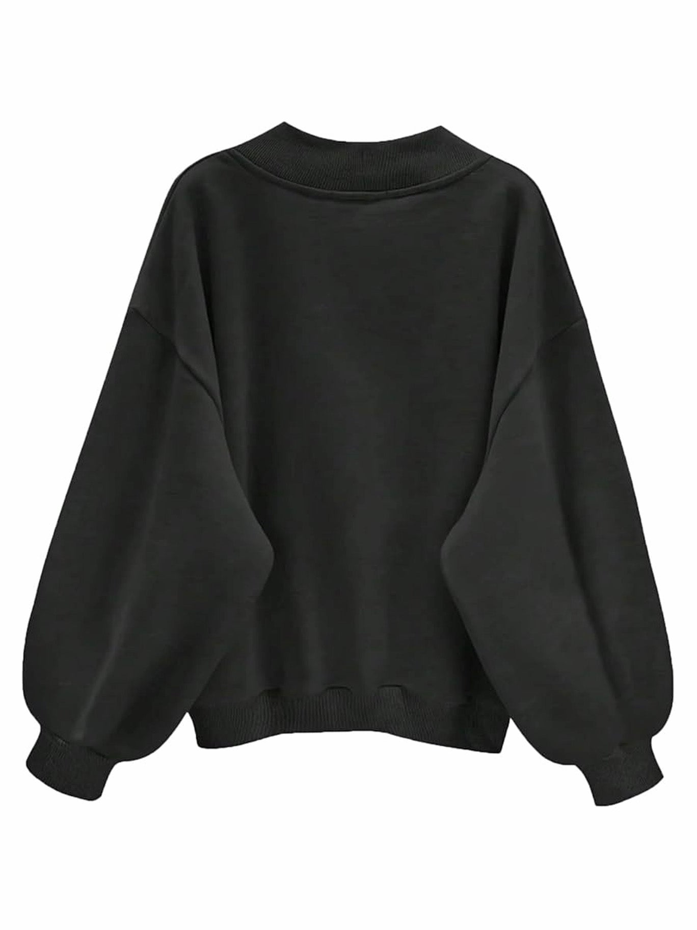 Elegant V-Neck Oversized Pullover – Effortless Style Meets Ultimate Comfort