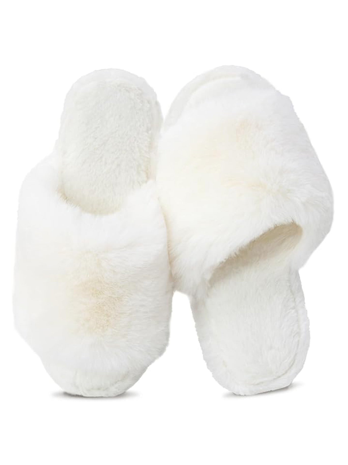 Memory Foam Faux Fur  Slippers - Dotu