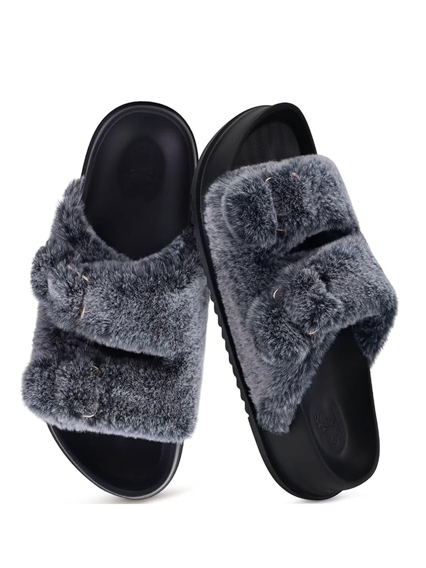 Fluff Slippers Plantar Fasciitis Arch Support - Dotu