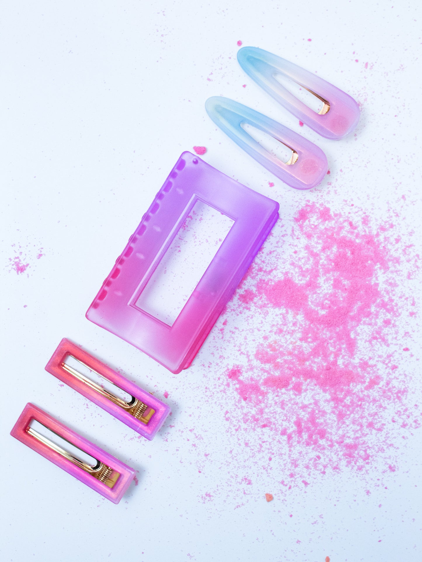 Rectangular Claw Clip Pack