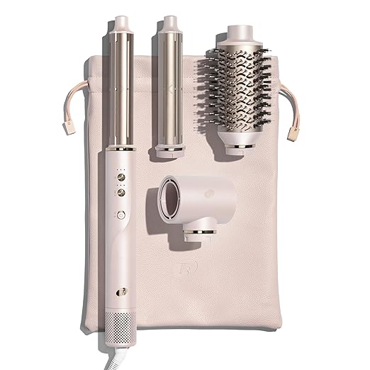T3 Aire 360 Multi-Styler & Blowout System, Rapid Drying Hair Dryer, Ceramic Curling Attachments, Oval Brush & Drying Concentrator | Blowouts & Long-Lasting Curls